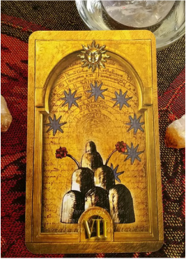 The Lost Tarot of Nostradamus 7 of Sun